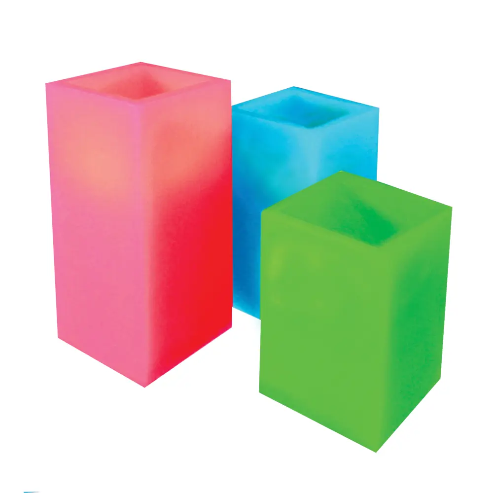 89378385 Набор свечей для дома 3 светодиода 7.5 см белый 3 шт. STLM-1352295 Santreyd  - Вид №2