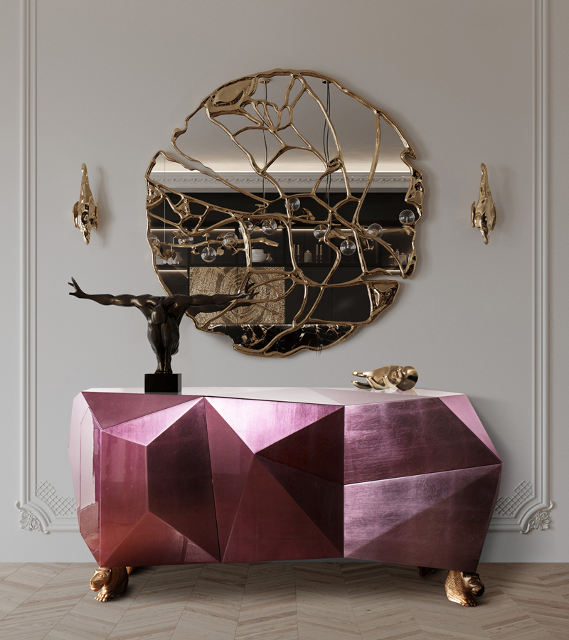 0-166 Алмазный аметистовый буфет Boca Do Lobo  - Вид №34