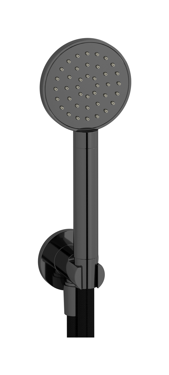 Ручной душ. WE ARE IB sh024cc Black Chrome Shower