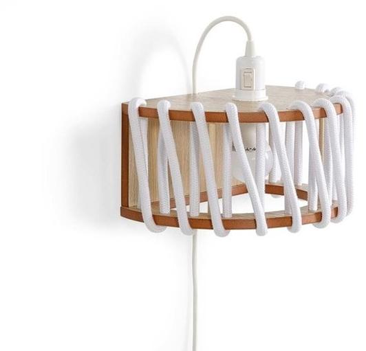 EMKO Настенный светильник из дерева и веревки Macaron sun-id-1387769 - Вид №1