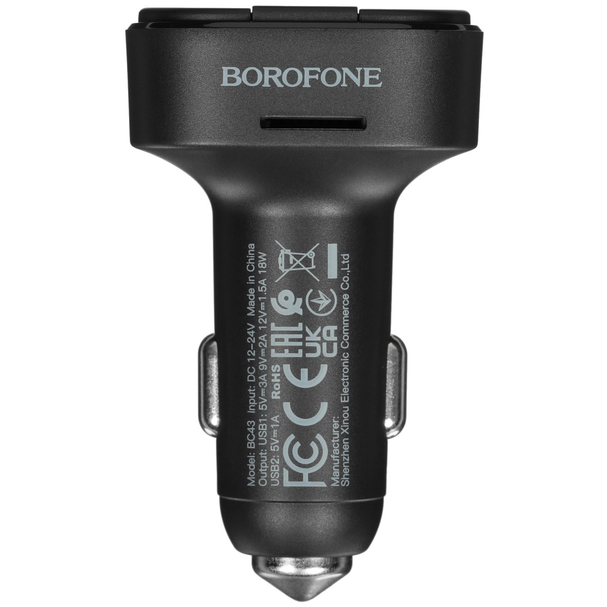 9119708 FM-трансмиттер Borofone BC43 STDN-0051847 - Вид №3