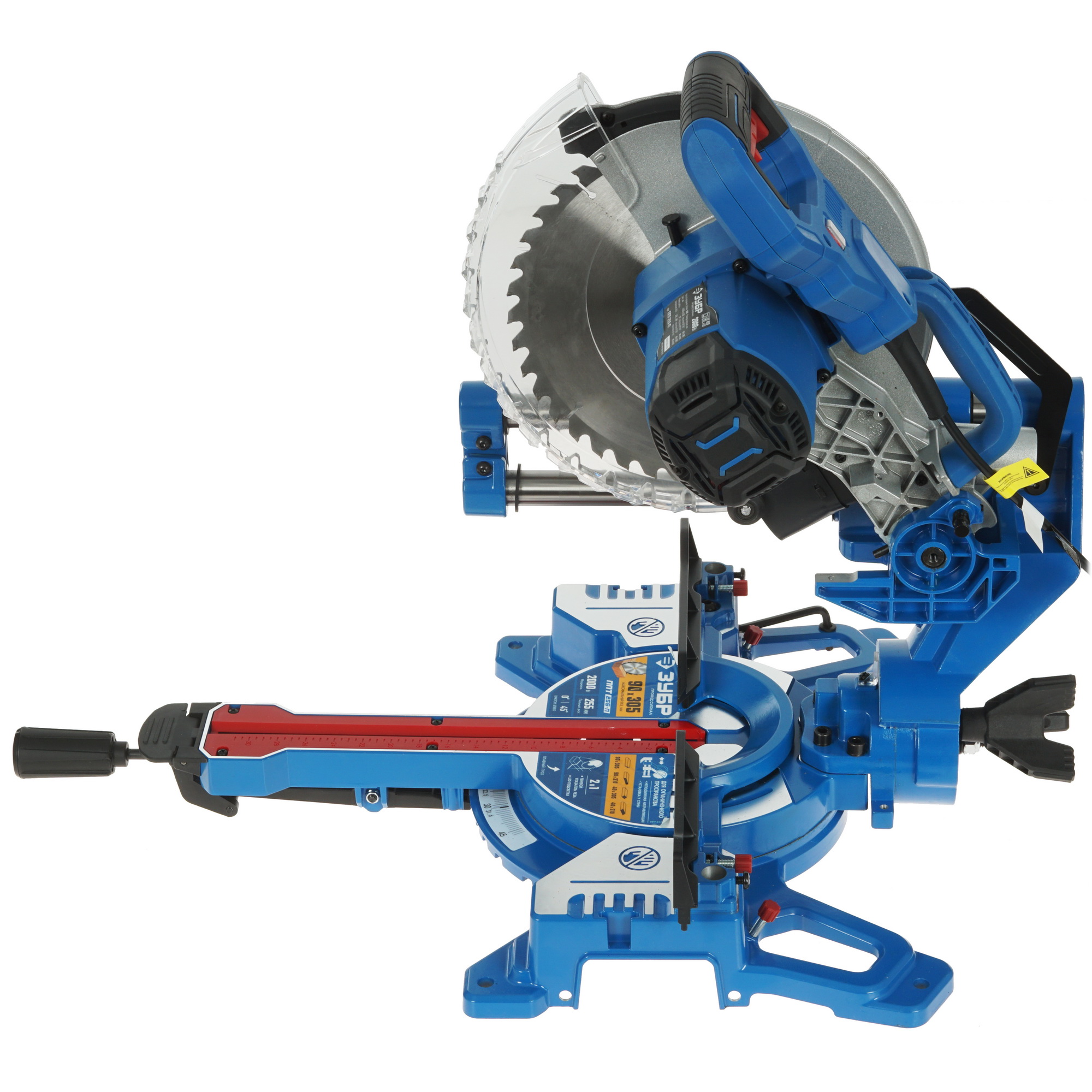 Торцовочная пила  Зубр Профессионал ППТ-255-П 5344417 STDN-0001193 - Вид №3