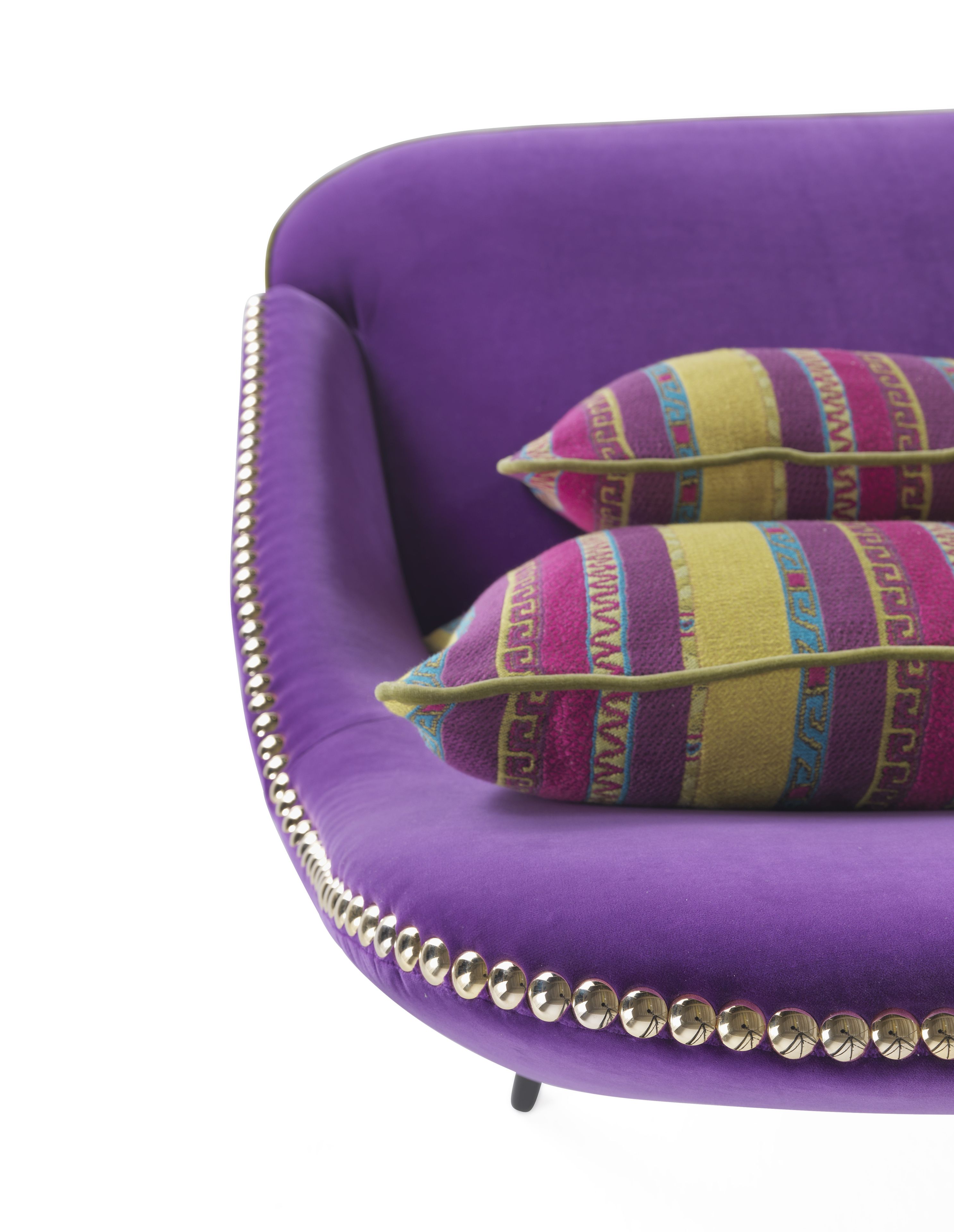 2-местный бархатный диван ETRO Home Interiors Jefferson ARCH-00109063 - Вид №3