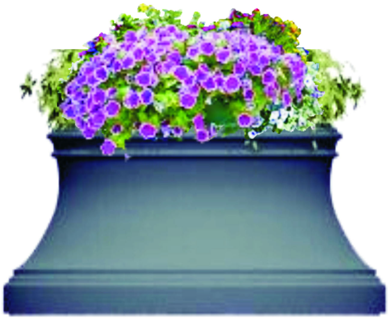 AMO1.01-VO.AM АМПИР основа, цветочница вертикального озеленения с термо-чашами LAB.Space  - Вид №1