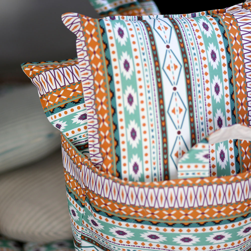 Тканевая корзина Aztec VAMVIGVAM AZTEC 281549 Зеленый;оранжевый Santreyd - Вид №4