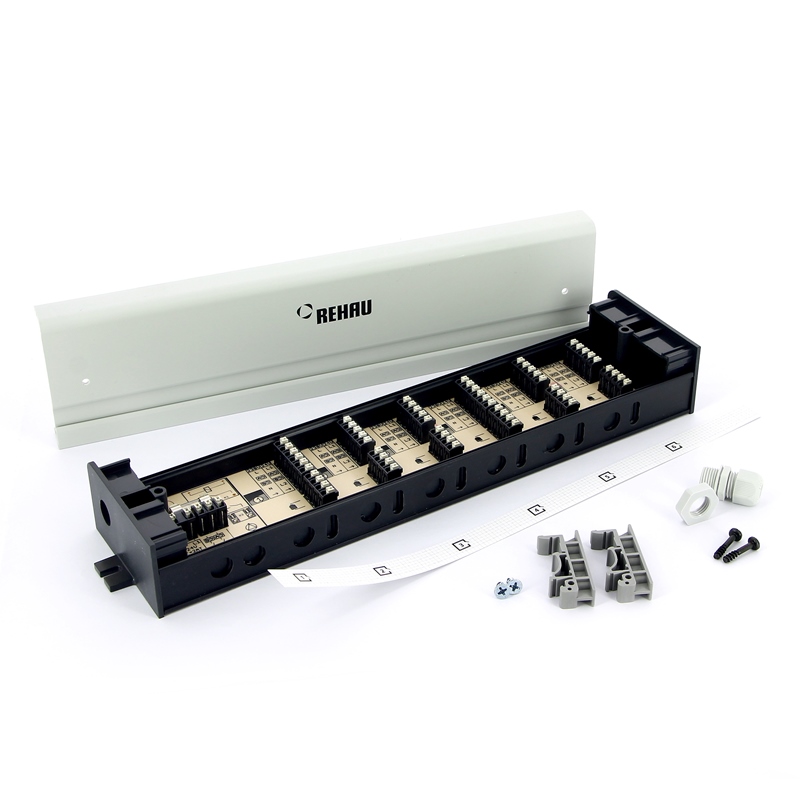 Клеммная колодка на 6 зон REHAU Nea H 24 В без трансформатора 349024 - Вид №5