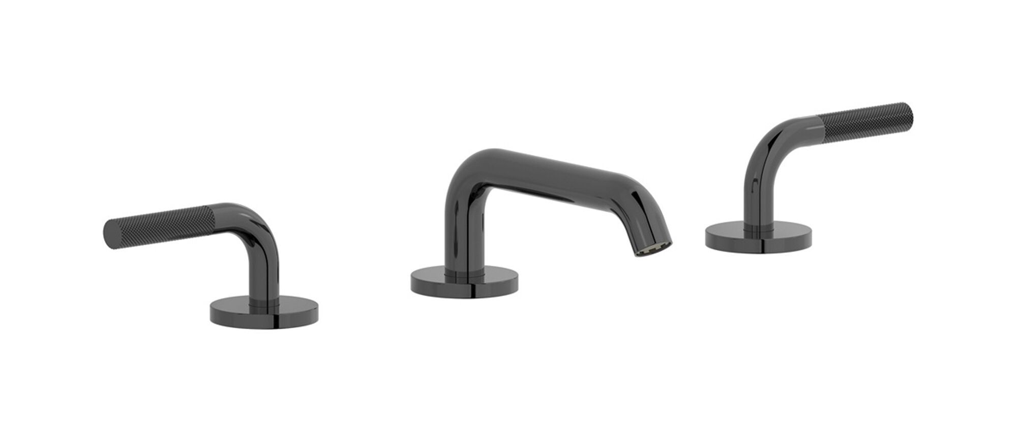 Смеситель для раковины с 3 отверстиями для пола с автоматическим сливом IB промышленность ARCH-00091075 - Вид №2