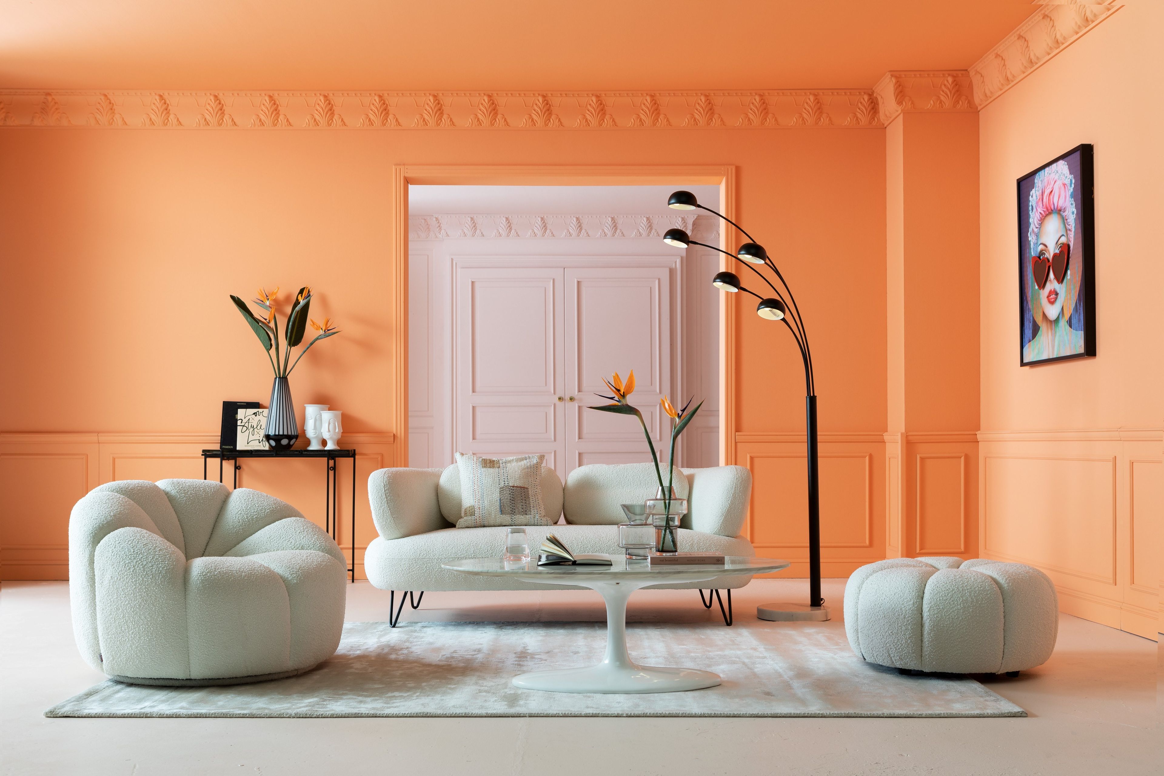 2-местный диван из полиэстера KARE Design Peppo ARCH-00104386 - Вид №18