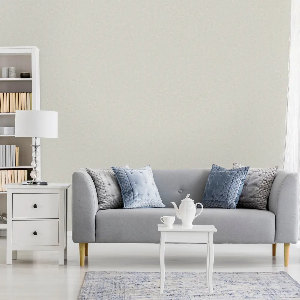 Обои флизелиновые Inspire Кракелюр белые 1.06 м White 0 Оделия STLM-2126596 - Вид №2