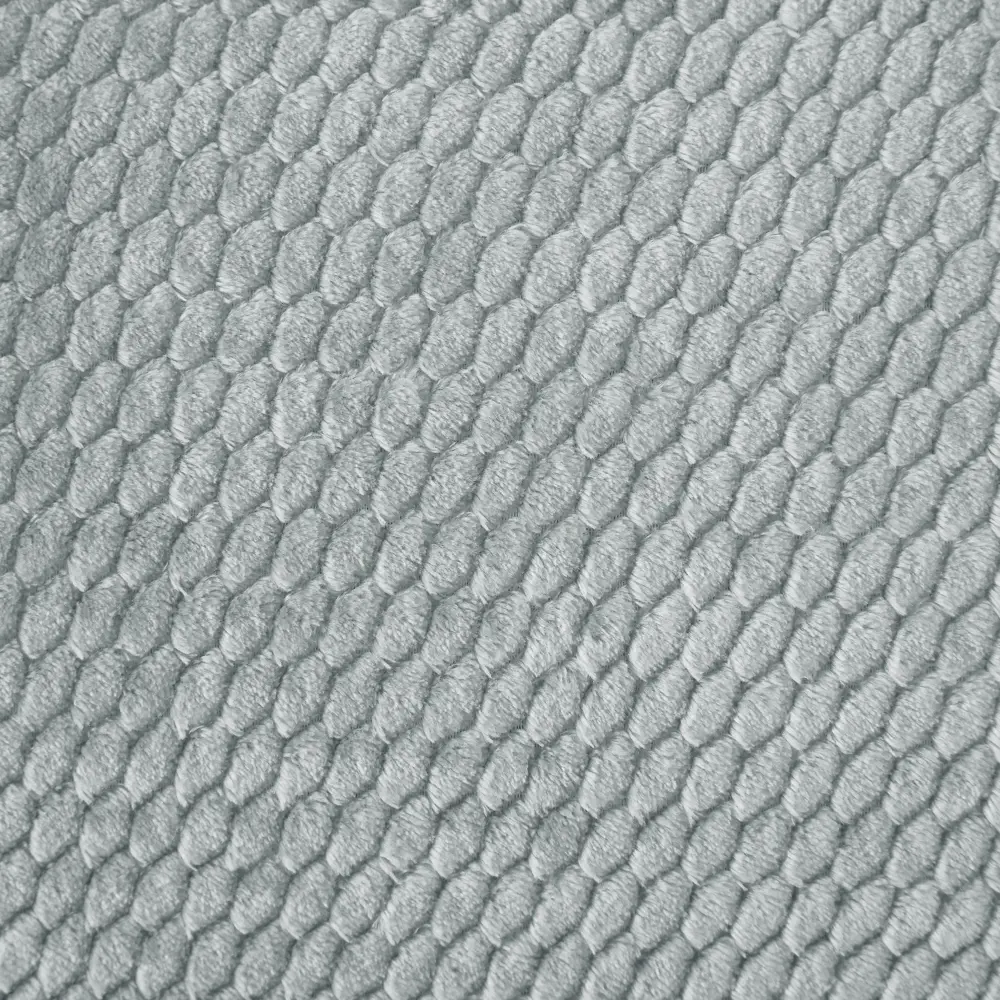 Плед Ryazan 140x200 см искусственный мех цвет светло-серый СТОЛИЦА ТЕКСТИЛЯ STLM-2053786 - Вид №1