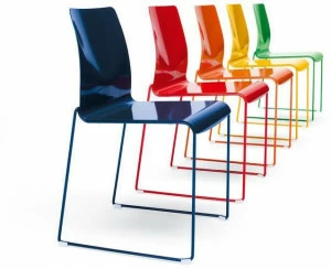 YDF Стул металлический, штабелируемый, огнестойкий Camilla