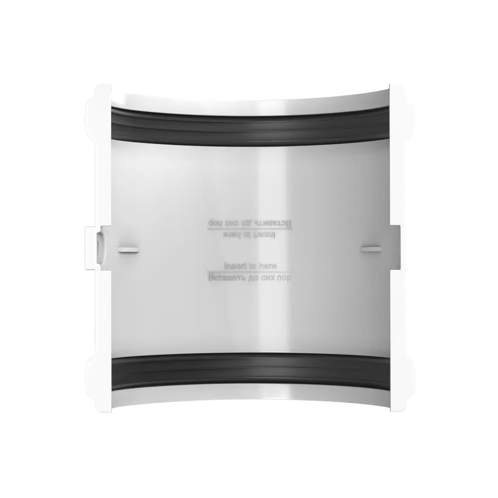 Соединитель желоба с уплотнителем цвет белый ТЕХНОНИКОЛЬ STLM-2170734 - Вид №1