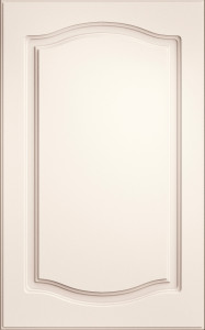 Фасады для кухни Классика Фрезеровка «Классика двойная» Кремовый №226