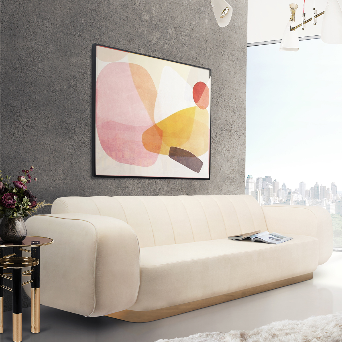 Диваны Novak Sofa Covethouse ESSENTIAL HOME  - Вид №1