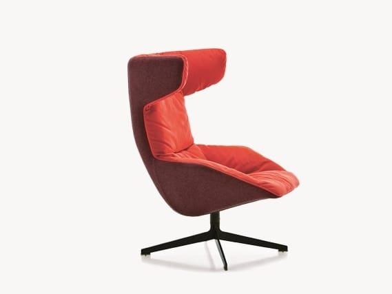 Спицевое вращающееся кресло с высокой спинкой MOROSO Take A Line For a Walk ARCH-00121326 - Вид №19