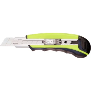 Нож Armero A511/181 обрезиненная рукоять 18 мм, лезвий 8 шт.