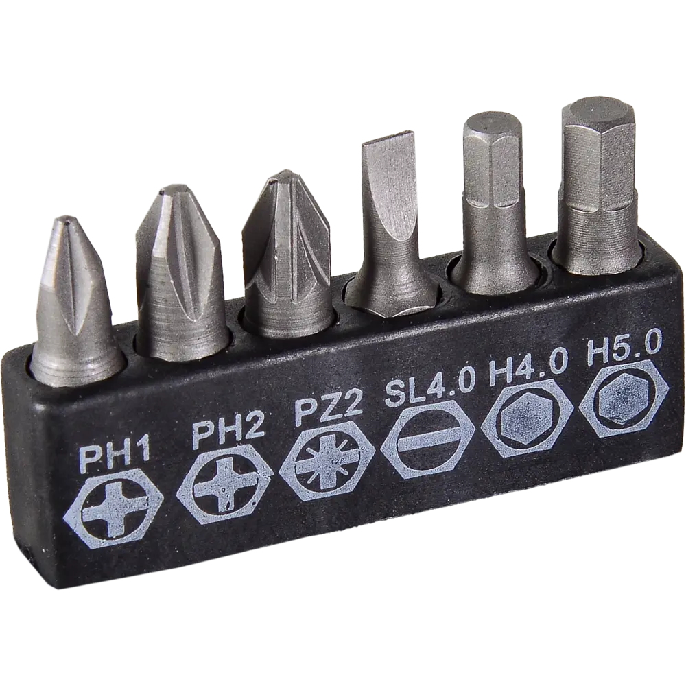 Набор отверток Вихрь с магнитным держателем и 6 сменными битами 89382294 STLM-1405943 - Вид №1