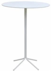 iSimar Круглый садовый стол из оцинкованной стали Mikonos 9192 9193 9184 9185