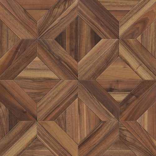 Модульный паркет Da Vinci Romeo Орех Европейский (Грецкий) Натур (Гладкая) 422х422 мм 2600600719 - Вид №1