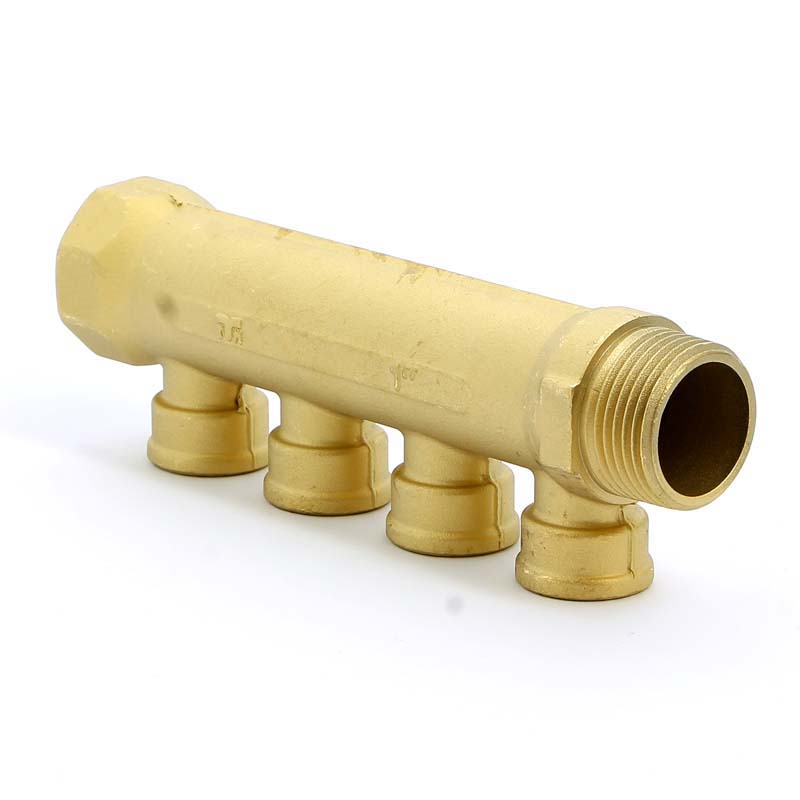 Коллектор НВ 1" TIEMME 4 выхода 1/2"В 36мм 1910048 - Вид №2