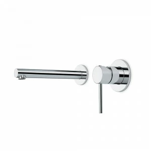 Наружная часть группы раковины состоит из: смесителя настенный однорычажный без сливного гарнитура. MINI-X NEWFORM Италия