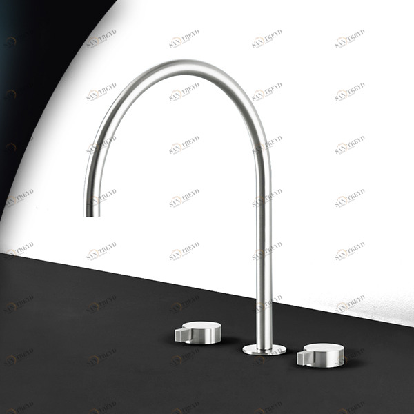 Смеситель для раковины сталь глянцевая TOOX Radomonte TXQ26L