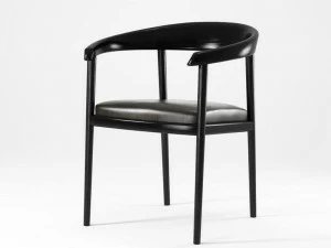 KARPENTER Кожаное кресло с подлокотниками Chillax