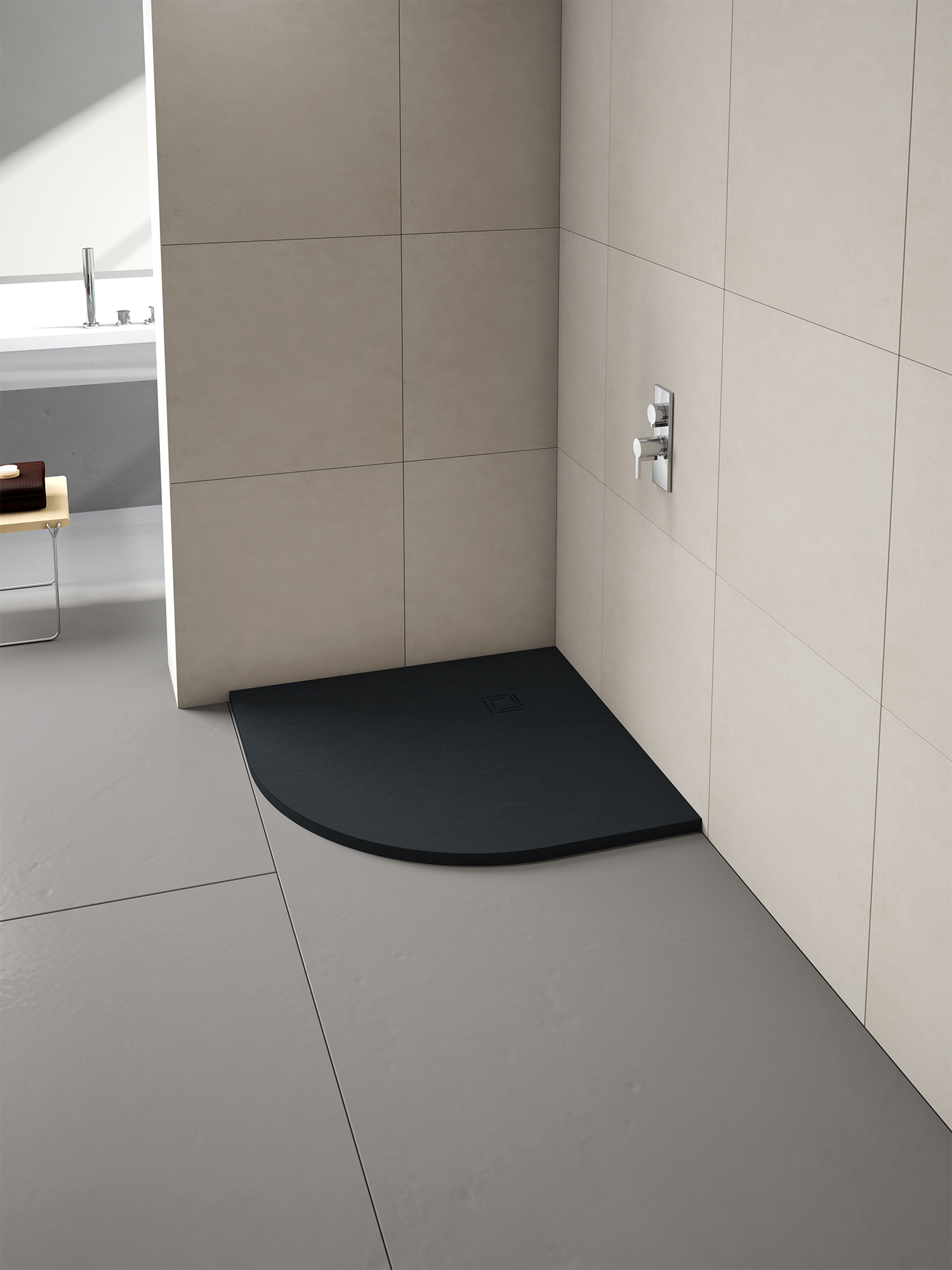 Душевой поддон T90QF Merlyn Truestone - Вид №1