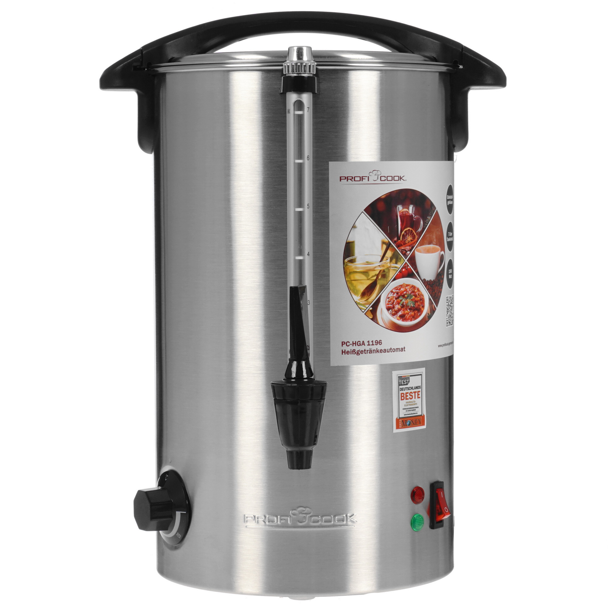 8194251 Термопот Profi Cook PC-HGA 1196 серебристый ProfiCook STDN-0043155 - Вид №2