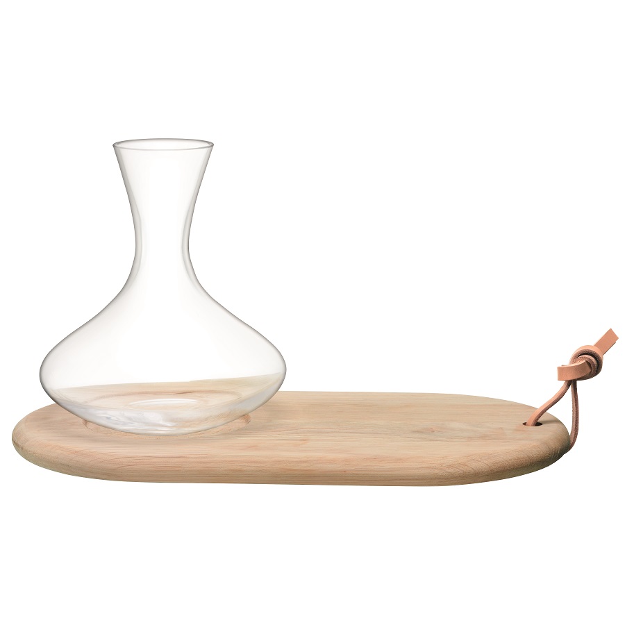 G1378-00-301 Набор из декантера 1,4 л и сырной доски wine LSA International  - Вид №2