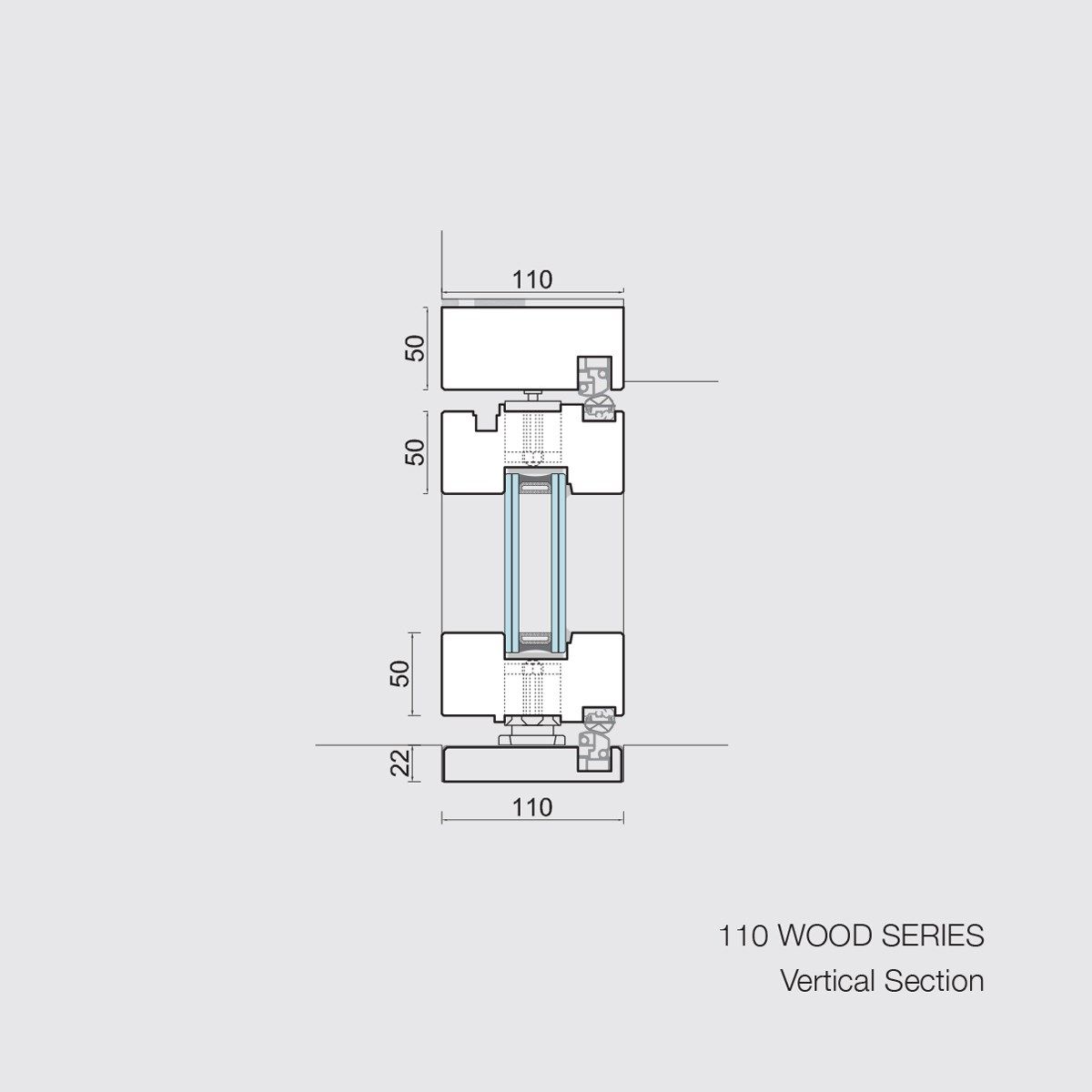 Деревянные двери-окна Carminati Skyline System ARCH-00074640 - Вид №12