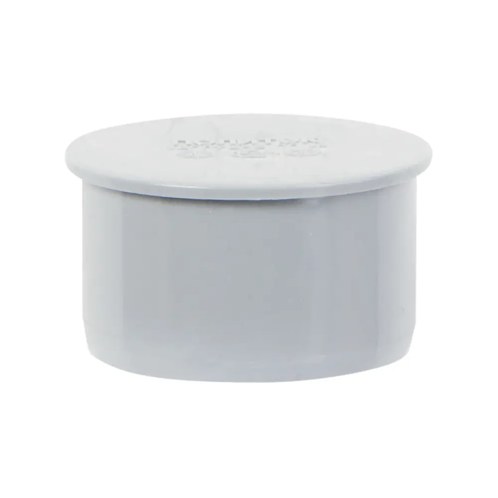 Заглушка канализационная ПОЛИТЭК 50 мм для полипропиленовых труб 11011127 STLM-0001042 - Вид №1