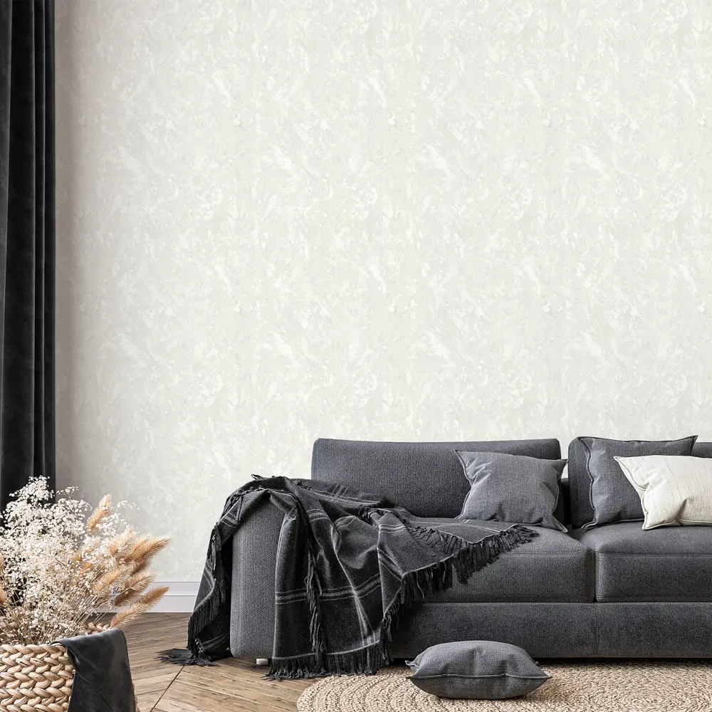 Обои флизелиновые Inspire Flow белые 1.06 м White 0 STLM-2073671 - Вид №3