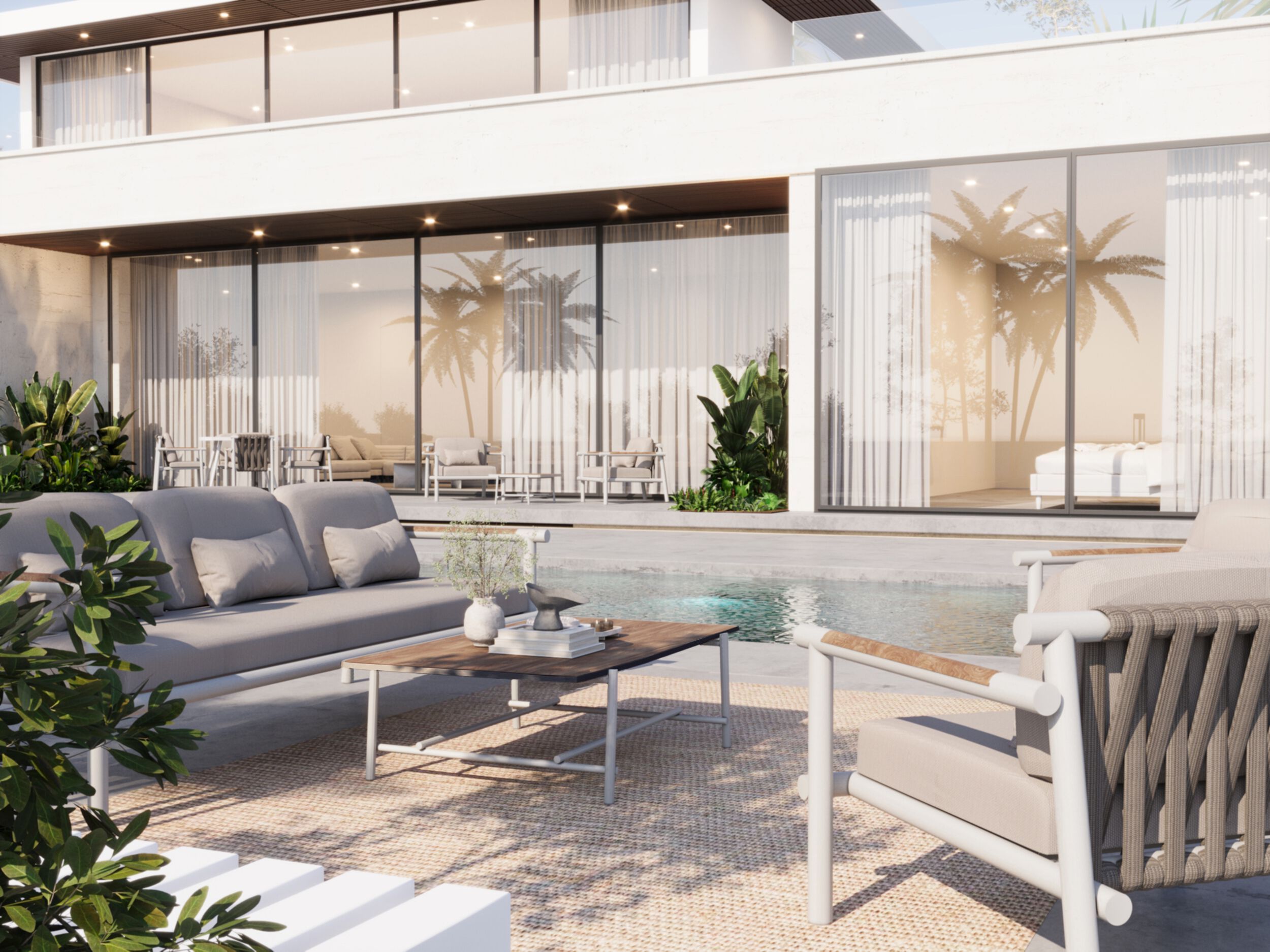 Алюминиевый садовый диван с порошковым покрытием 10Deka Aurora ARCH-00037452 - Вид №1