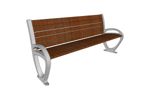 FSRT92 Скамейка трио  Forms-surfaces