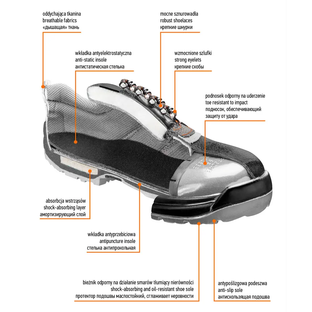 Ботинки рабочие Neo 82-027 размер 46 Neò STLM-2053591 - Вид №6