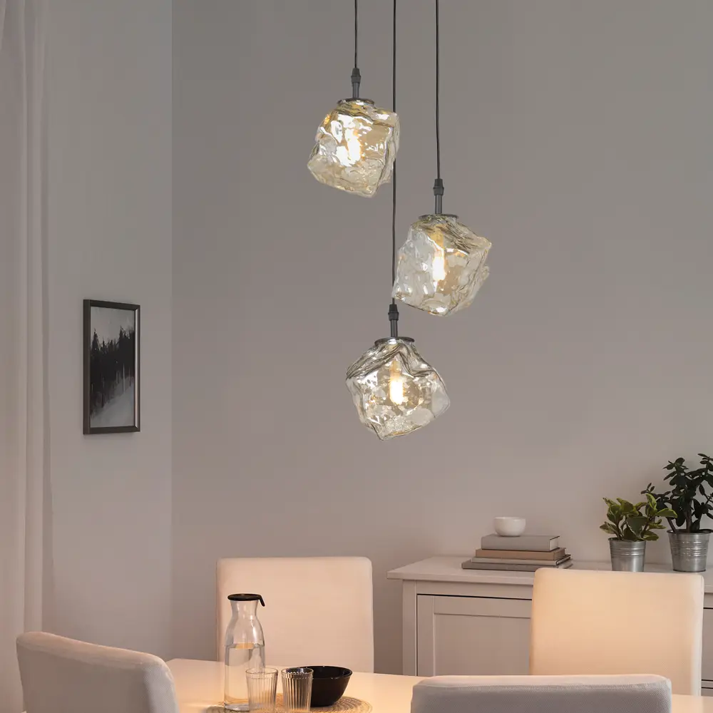 VITALUCE Комета Лайт — подвесной светильник с тремя плафонами для современного интерьера 89437965 STLM-1581923 - Вид №10