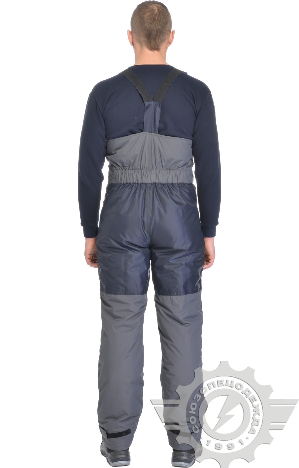 60883 Полукомбинезон "Байкал" зимний с СВП  Зимняя спецодежда  размер 52-54/170-176  - Вид №1
