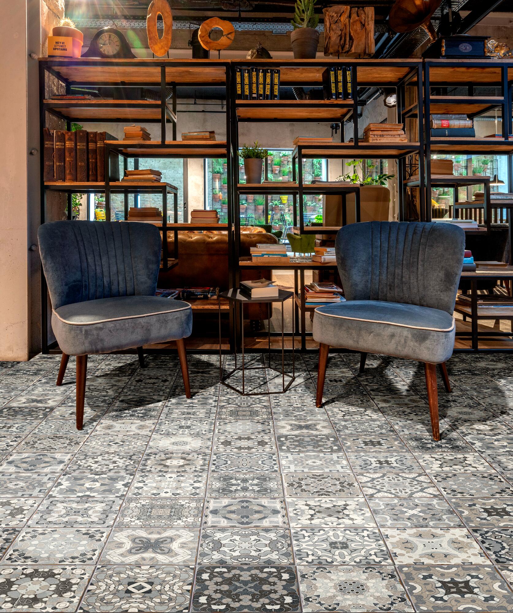 Нескользящий виниловый пол с цементным эффектом BEAUFLOR Elite ARCH-00146106 - Вид №1