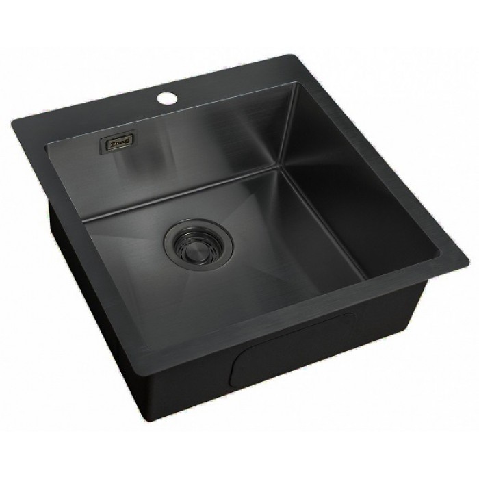 Zorg Light ZL R-510510 grafit Мойка кухонная прямоугольная Zorg  - Вид №1