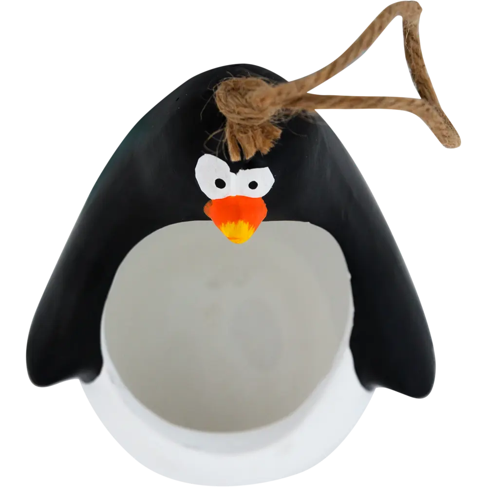 Кашпо-кактусник 10.5x10x14 см v0.15 л керамика чёрный/белый GARDMAX STLM-2000014 - Вид №3