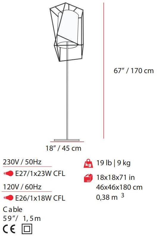 UTU Soulful Lighting Торшер из латуни Star Santreyd sun-id-1452885 - Вид №3