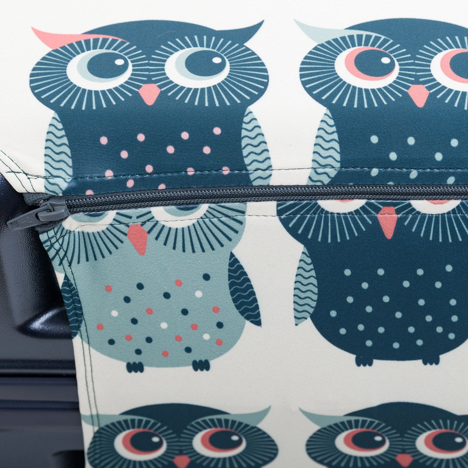 ECO Совушки XL Чехол для чемодана большой Fancy Armor ECO - Вид №3