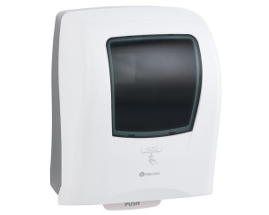CEB501 ONE AUTOMATIC MAXI автоматический бесконтактный диспенсер для рулонных бумажных полотенец, АБС-пластик, белый Merida