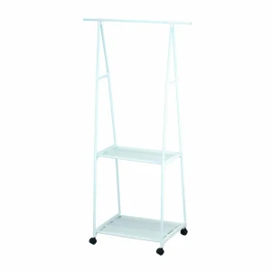 Вешалка напольная Gromell Buton 83x43x157 см нагрузка до 12 кг металл цвет белый