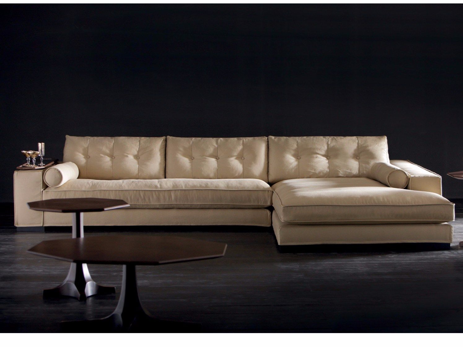 Угловой диван из ткани OPERA CONTEMPORARY MAVRA ARCH-00018613