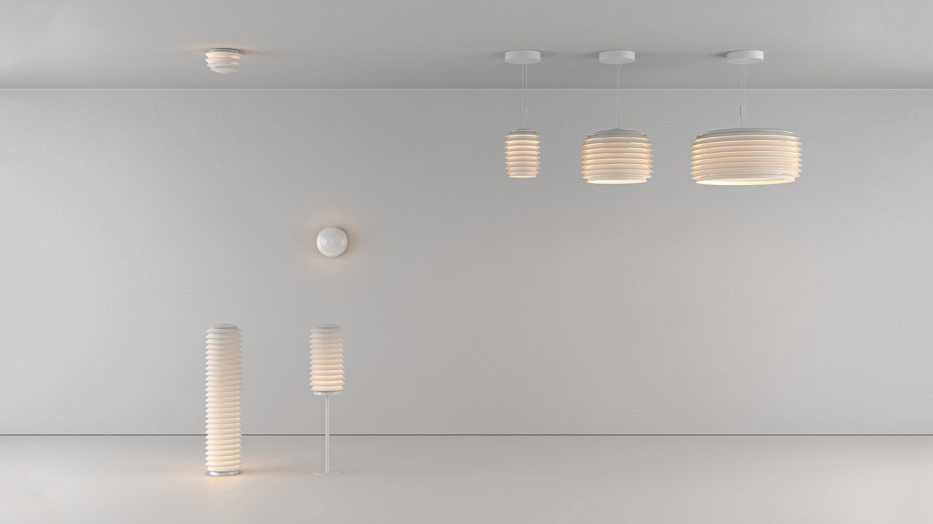 Алюминиевый открытый подвесной светильник Artemide нарезка ARCH-00073116 - Вид №8