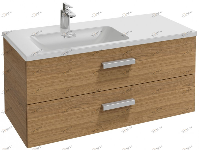 EB2075-RX-E16 Мебель для раковины-столешницы 100 см, под левостороннююю раковину Jacobdelafon VOX Santreyd