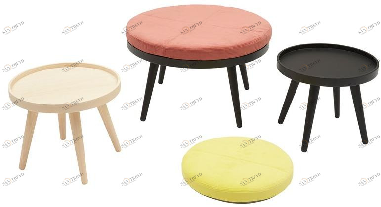 SOFTLINE Табурет / журнальный столик sun-id-1348625