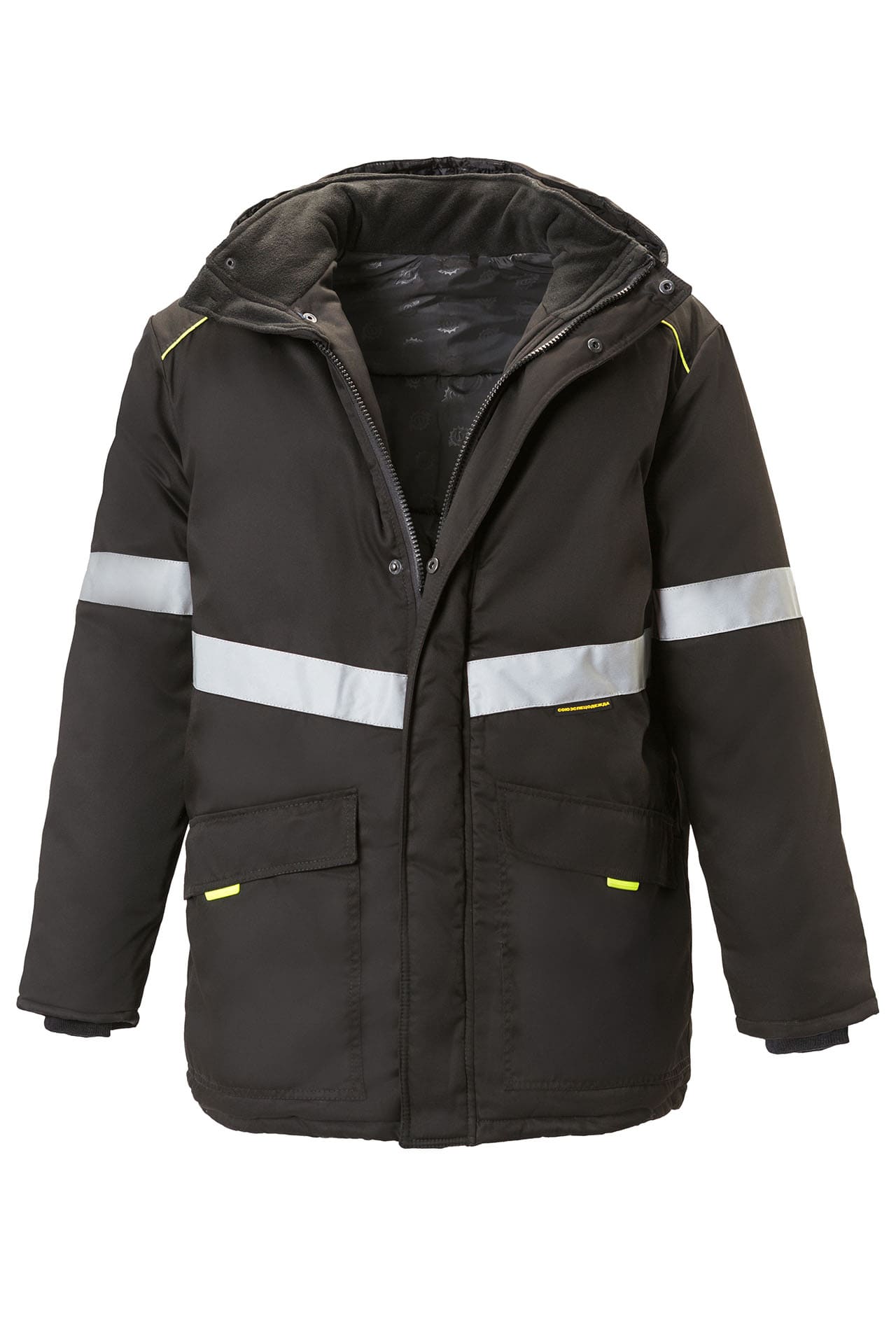 5038065 Костюм СОЮЗСПЕЦ утепленный черный  Зимняя спецодежда  размер 52-54/182-188  - Вид №3